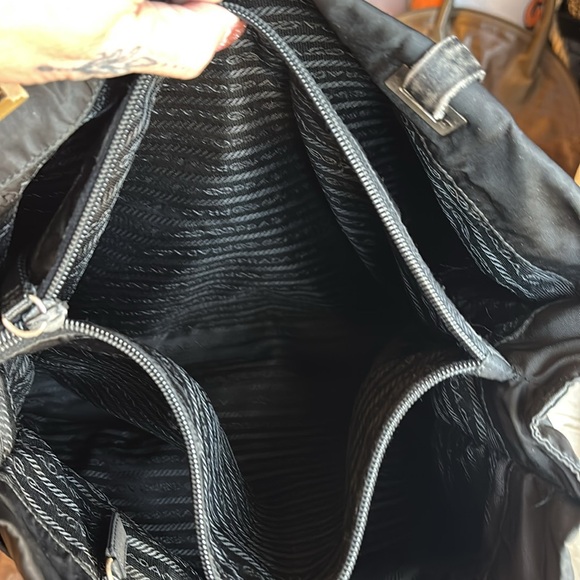 Authentic Prada  black nylon large tote - Picture 13 of 14